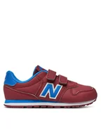 Buty dla chłopców - New Balance Sneakersy PV500CMB Czerwony - miniaturka - grafika 1