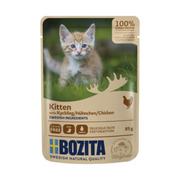 Mokra karma dla kotów - BOZITA - Kurczak w sosie dla kociąt saszetka 85g - miniaturka - grafika 1