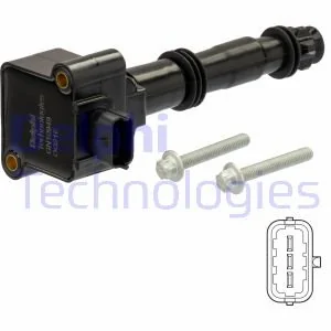Cewka zapłonowa Delphi GN10949-12B1 GN10949-12B1 - Cewki zapłonowe - miniaturka - grafika 1