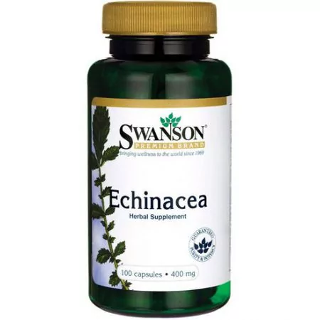 Swanson, Usa Echinacea 400 mg - suplement diety 100 kaps.