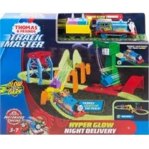 Mattel Thomas Glow Nocna Dostawa Swiecacy Tor Ggl75 P3 - Tory, garaże, parkingi - miniaturka - grafika 1