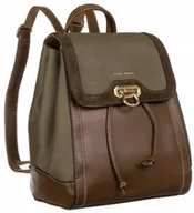 Plecaki - Modny, miejski plecak ze skóry ekologicznej — David Jones - miniaturka - grafika 1