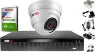 Zestawy do monitoringu - Keeyo H265+ Zestaw do monitoringu po skrętce 5MPx IR 25m 1TB - miniaturka - grafika 1