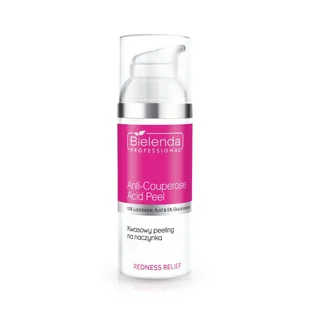 Bielenda Professional Redness Relief, kwasowy peeling na naczynka do twarzy, 50ml - Peelingi i scruby do twarzy - miniaturka - grafika 1