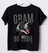 Koszulki dla dziewczynek - Koszulka dla gracza na święta - miniaturka - grafika 1