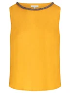 Koszulki i topy damskie - Mint & Mia Damski top, złoty, normalny, złoto, 38 - miniaturka - grafika 1