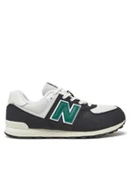 Buty dla dziewczynek - New Balance Sneakersy GC574RBG Czarny - miniaturka - grafika 1