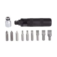 Śrubokręty - Proline Wkrętak udarowy z 9-ma końcówkami PŁ.+ PH.) 10016 PX10016 - miniaturka - grafika 1