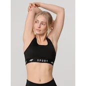 Biustonosze - Biustonosz sportowy damski H4Z22 STAD350 4F - miniaturka - grafika 1