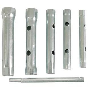 MEGA Klucze rurowe 6 sztuk, (8-17 mm) - Klucze i nasadki - miniaturka - grafika 1