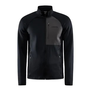 Męska Bluza CRAFT ADV TECH FLEECE THERMAL MIDLAYER M 1911662-999000 – Czarny - Bluzy męskie - miniaturka - grafika 1
