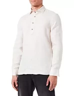 Koszule męskie - bugatti Męska koszula 9152-38900, beżowo-30, regularna, beżowy-30, L - miniaturka - grafika 1