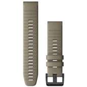 Akcesoria do smartwatchy - GARMIN Pasek silikonowy na nadgarstek QuickFit 22 ciemny piasek 010-12863-02 - miniaturka - grafika 1