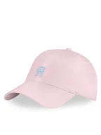 Czapki męskie - Tommy Hilfiger Czapka z daszkiem Th Imd Color 6 Panel Cap AM0AM13542 Różowy - miniaturka - grafika 1