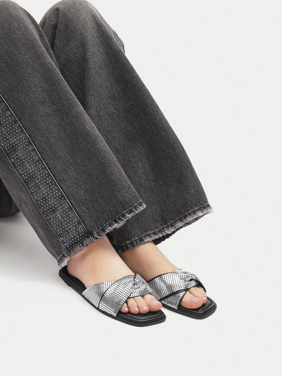 Jenny Klapki Damskie Czarny R25SS01646