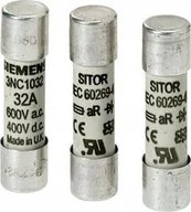 Bezpieczniki elektryczne - Siemens Wkładka bezpiecznikowa SITOR cylindryczna 14 x 51 mm 40A gR 690VAC / 440VDC 3NC1440-0MK 3NC1440-0MK - miniaturka - grafika 1
