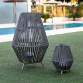 Lampy stojące - Newgarden Conta lampa stołowa LED ładowalna taupe 72cm - miniaturka - grafika 1