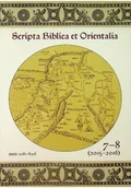 Książki o kulturze i sztuce - Scripta biblica et orientalia - miniaturka - grafika 1