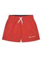 Spodenki damskie - Champion Szorty kąpielowe 306772 Czerwony Regular Fit - miniaturka - grafika 1