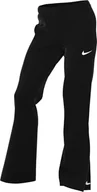 Spodnie rowerowe - Nike Pants W NSW Esstl Hr Lse Oh Zip PNT, Black/White, FV7638-010, XL - miniaturka - grafika 1