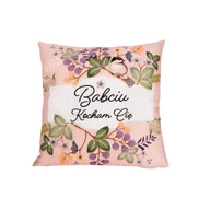 Poduszki - Poduszka Babciu Kocham Cię/Dziadku Kocham Cię - miniaturka - grafika 1