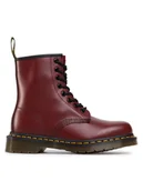 Glany damskie - Dr. Martens Glany 1460 Smooth 11822600 Bordowy - miniaturka - grafika 1