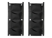 Pozostałe akcesoria do uprawy roślin - PARKSIDE® Worek do sadzonek, 2 sztuki (Worek wiszący do sadzonek, czarny) - miniaturka - grafika 1