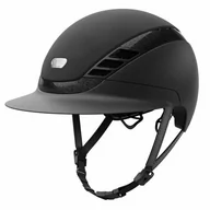 Kaski do jazdy konnej - Pikeur Kask ABUS AirLuxe SUPREME L.V. - black - miniaturka - grafika 1