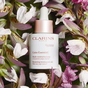 Clarins Calm Essentiel kojący olejek do skóry wrażliwej Restoring Treatment Oil) 30 ml - Olejki do ciała i włosów - miniaturka - grafika 2