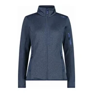 Kurtki damskie - CMP - Damska kurtka Knit-Tech Blue-Prowansja, 52 - miniaturka - grafika 1