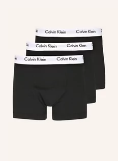 Majtki damskie - Calvin Klein Bokserki, 3 Szt. schwarz - grafika 1