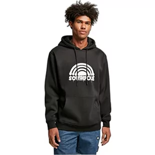 Southpole Męska bluza z kapturem Southpole Spray Logo Hoody Hooded, czarny, XL - Bluzy męskie - miniaturka - grafika 1