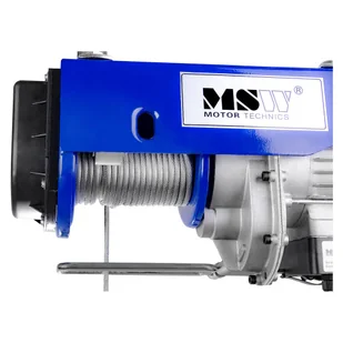 Wciągarka linowa elektryczna MSW (udźwig: 400 kg, wys. podnoszenia: 12 m) 45680717 - Wciągarki - miniaturka - grafika 5