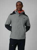 Kurtki męskie - 4F Kurtka trekkingowa membrana 10000 męska - szara XL - miniaturka - grafika 1