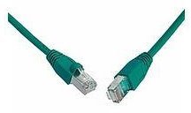 Solarix Patch kabel CAT5E SFTP PVC 5m green snag-proof C5E-315GR-5MB