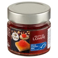 Konserwy i dania rybne - Carrefour Extra Ikra czerwona z taszy 80 g - miniaturka - grafika 1