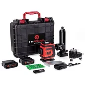 Poziomice laserowe - Poziomnica laserowa MAPOWER MPLL03 4D - miniaturka - grafika 1