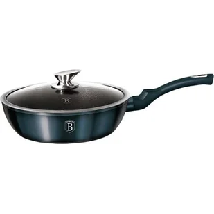 Berlinger Haus Patelnia Granitowa 24cm Metallic Line Aquamarine [BH-1880] BH-1880 - Patelnie - miniaturka - grafika 1