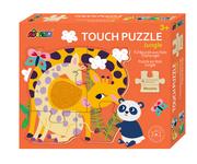 Puzzle - Avenir Puzzle sensoryczne dżungla, puzzle dla dzieci od 3 lat, 4 x 4 części 6305058 - miniaturka - grafika 1