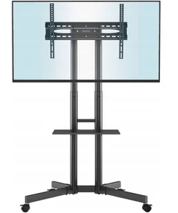 Stojak Statyw Mobilny Do Monitora Interaktywnego Telewizora Tv - Uchwyty do telewizora - miniaturka - grafika 1