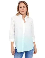 Bluzki damskie - Cecil bluzka lniana, miętowy zielony, XXL - miniaturka - grafika 1