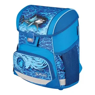 Tornister Loop Blue Shark - HERLITZ - Piórniki - miniaturka - grafika 1