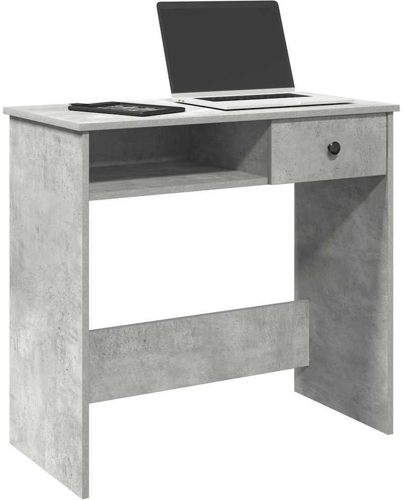 Biurko vidaXL Biurko Betonowy szary 100 x 50 x 78 cm Materiał z drewna pochodnego