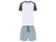 Piżamy męskie - LIVERGY® Piżama męska z bawełny organicznej (S (44/46)) - miniaturka - grafika 1