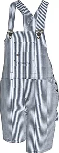 Spodnie damskie - Dickies Damskie spodnie na szelkach 17,8 cm, ogrodniczki Rinsed Hickory Stripe, XL - grafika 1