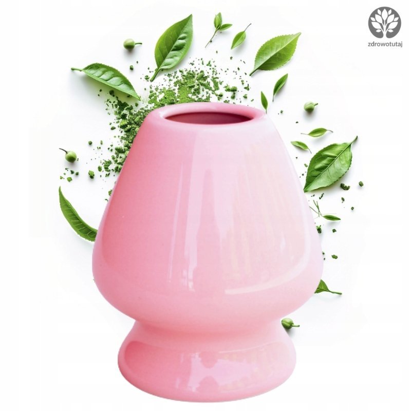 Ceramiczna podstawdka do chasen stojak naoshi do przechowywania chasen róż