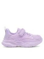 Buty dla dziewczynek - DeeZee Sneakersy CF2714-1 Fioletowy - miniaturka - grafika 1