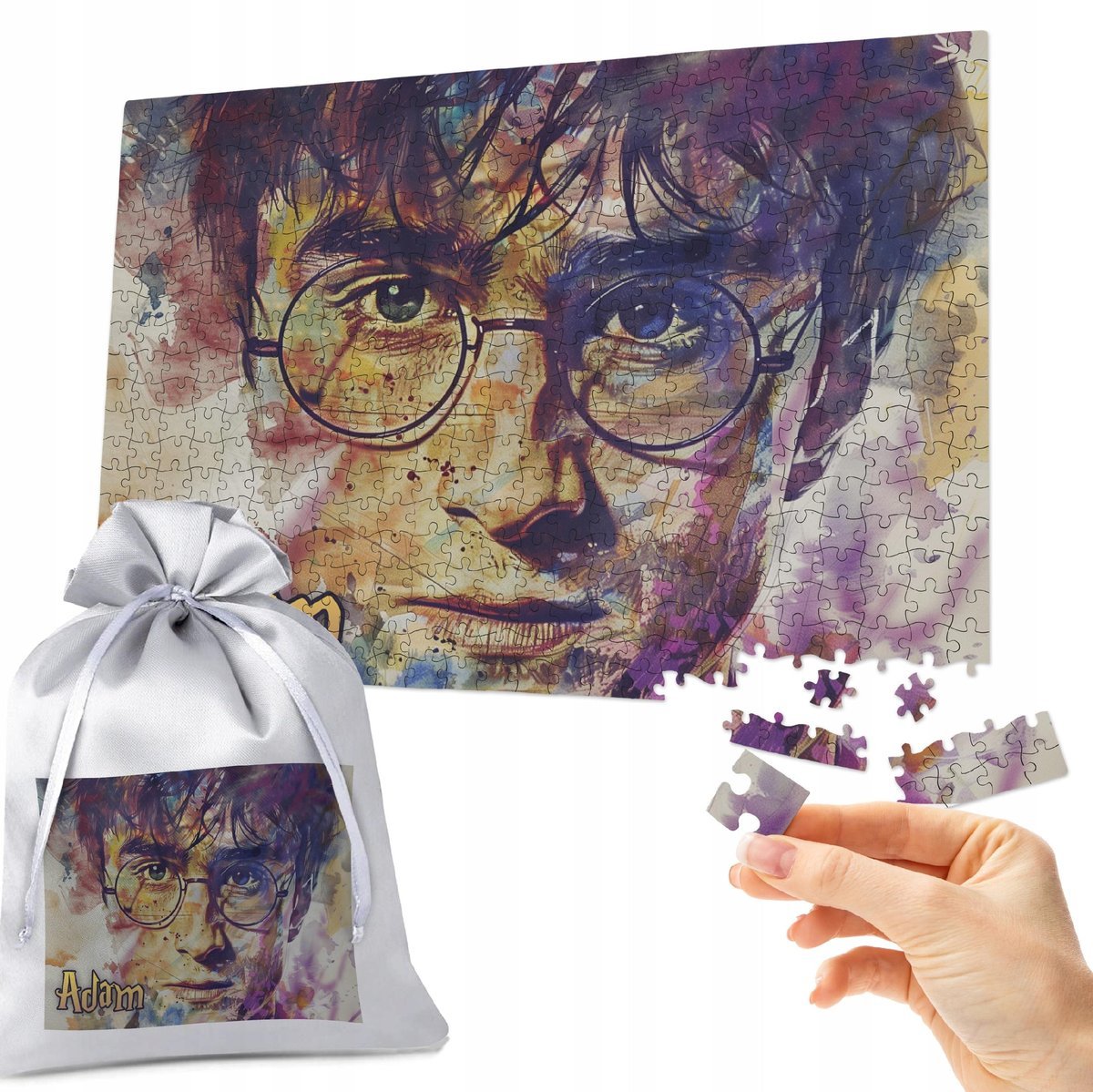 PUZZLE 500 el HARRY POTTER - IDEALNY PREZENT NA ŚWIĘTA CHOINKĘ TWOJE IMIĘ