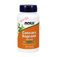 Witaminy i minerały - Now Foods NOW Cascara Sagrada 450mg 100vegcaps - miniaturka - grafika 1