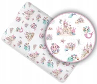 Prześcieradła dla dzieci - PRZEŚCIERADŁO BAWEŁNIANE DO DOSTAWKI 83x50 DUŻY WYBÓR! - miniaturka - grafika 1